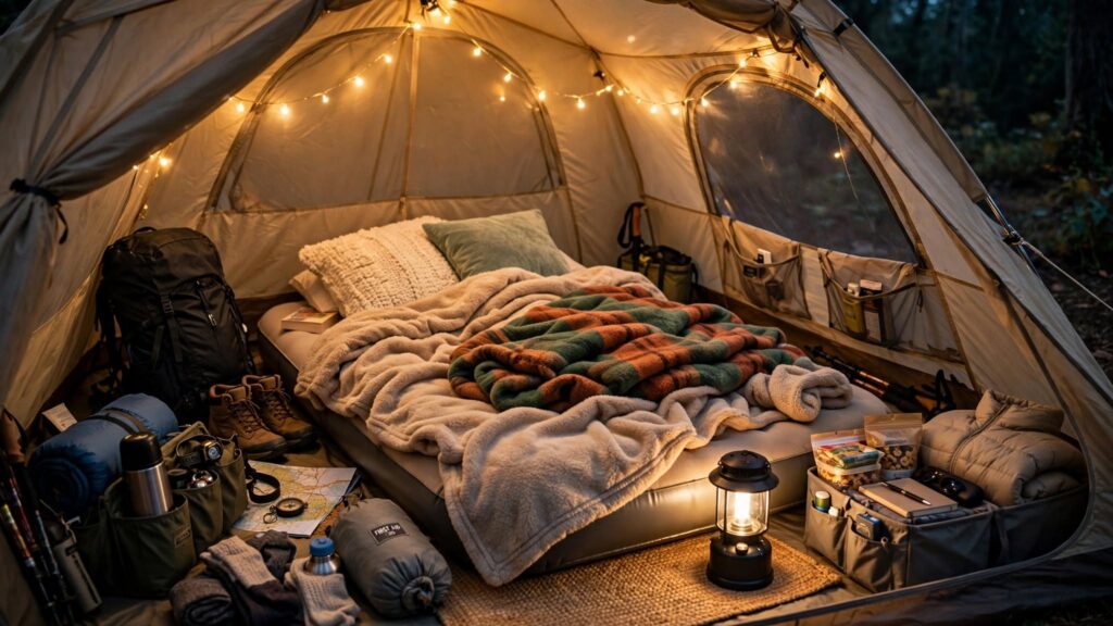 How to Create a Comfortable Sleeping Setup for a Camping Trip